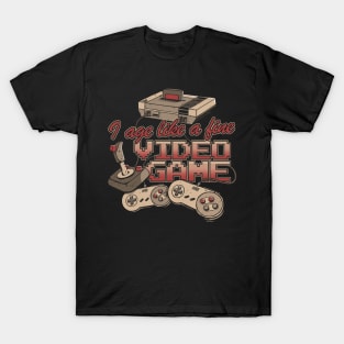 I Age Like A Fine Video Game T-Shirt